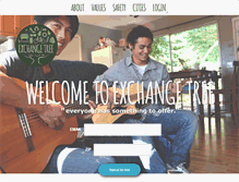 Tablet Screenshot of exchangetree.org